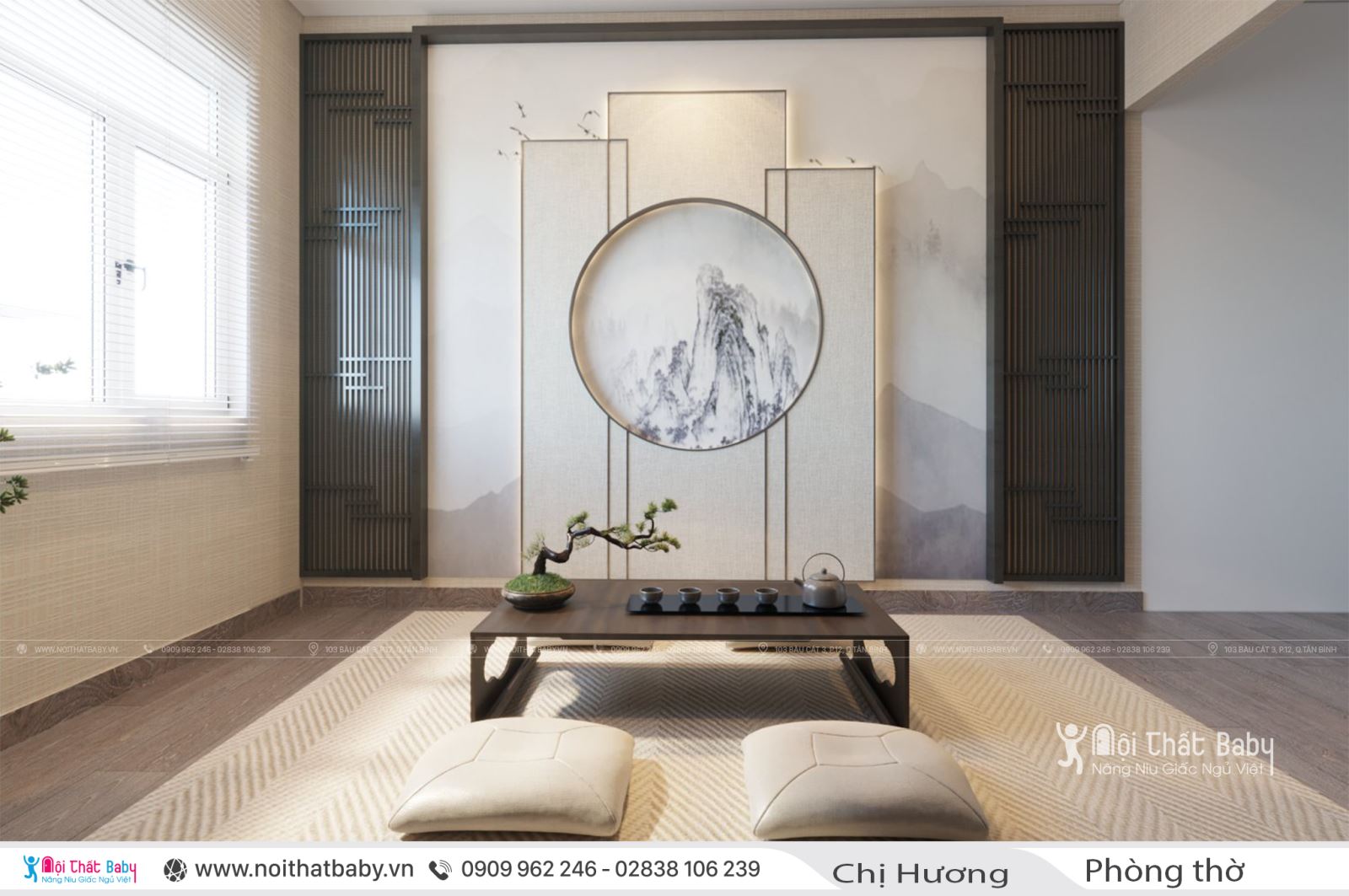Thiết kế và thi công nội thất nguyên căn hiện đại